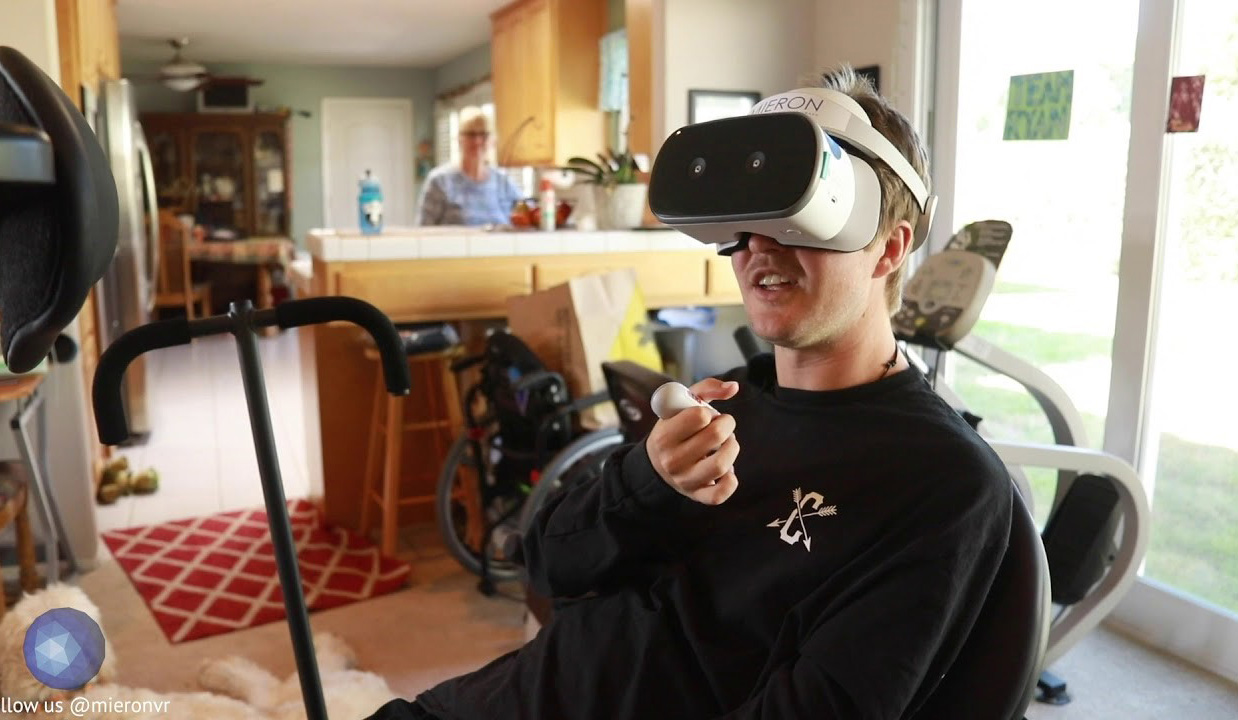MieronVR and Functional Electrical Stimulation